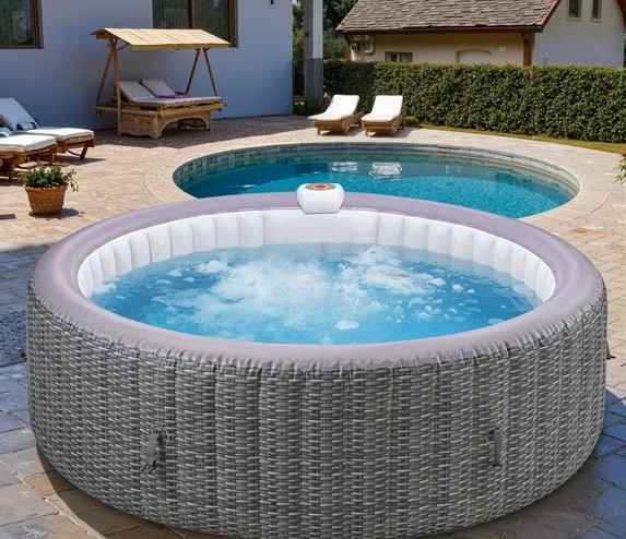 SereneWave 6-Person Portable Spa
