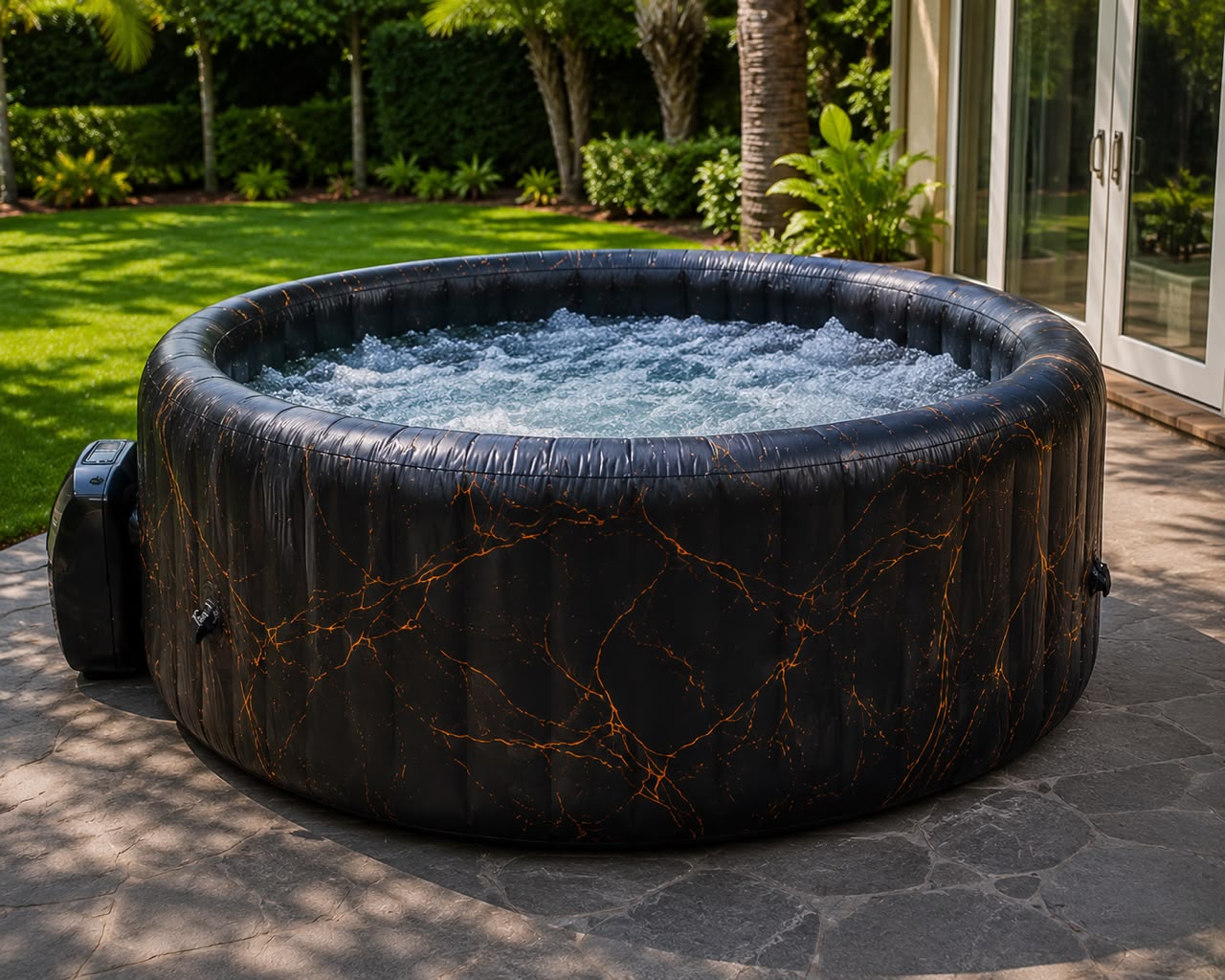 Midnight Marble 6-Person Spa