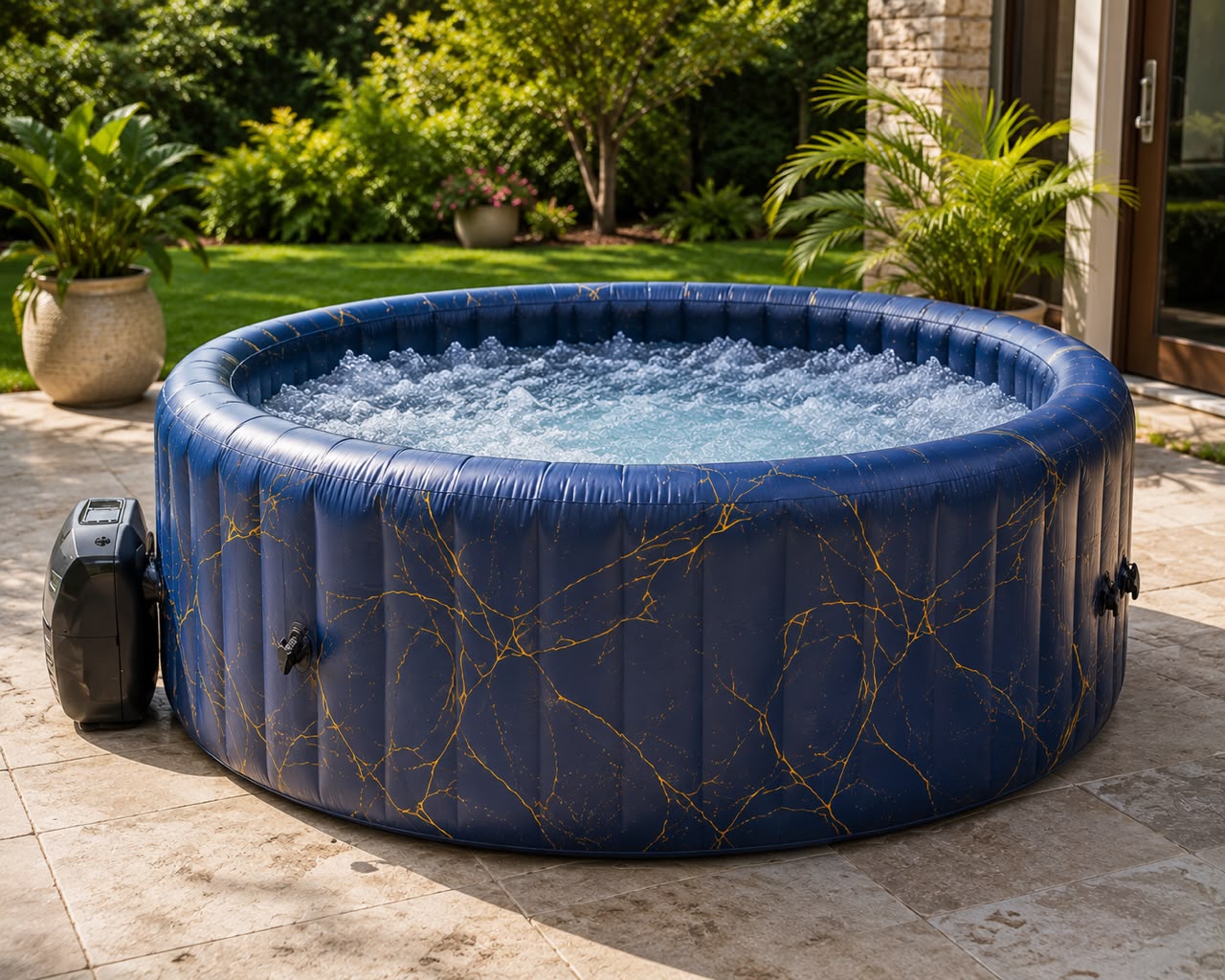 Midnight Marble 6-Person Spa